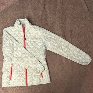 Columbia Women's Light Blue Quilted Ski Jacket